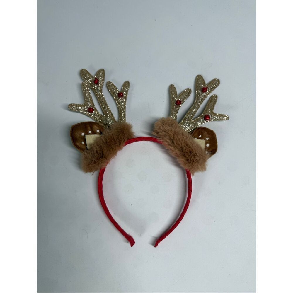 Reindeer Antlers Sequine Headbandheadband Hair Hoop For Women Girls